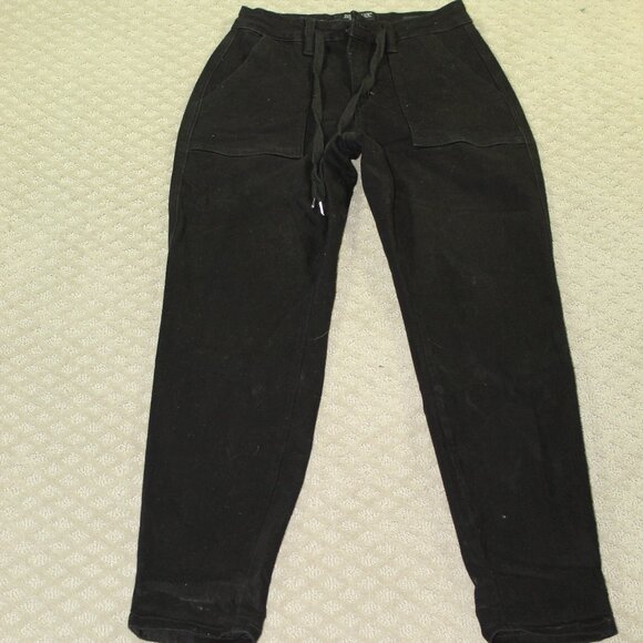 Judy Blue Size 1 / 25 Jogger Black Drawstring Jeans - Picture 1 of 6
